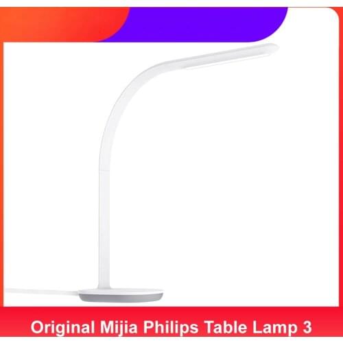 Newest Xiaomi Mijia Philips Table Lamp 3 Study Office LED Smart Read Desk Lamp Bedside Bending Table Light APP Dimming