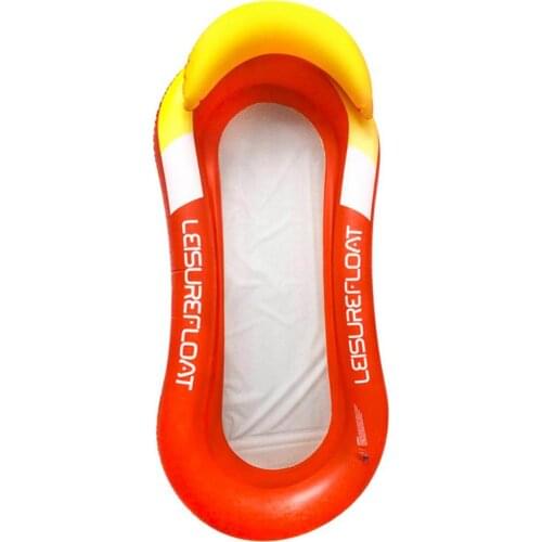 Floating Inflatable Lounge Float Lounger Floating Toys Inflatable Floating Bed Chair Swimming Pool Foldable Inflatable Hammock