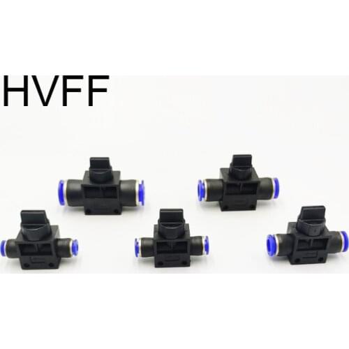 Pneumatic Fitting Pipe Connector Tube Air Quick Fittings Water Push In Hose Couping 4mm 6mm 8mm 10mm 12mm HVFF