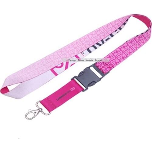 Promotion design logo OEM brand business ID Card neck strap work Exhibition Meeting breakaway buckle Lanyards