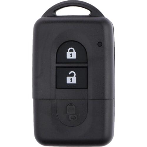 Replacement Remote Car Key Shell for Nissan MICRA Xtrail QASHQAI JUKE Broken Cases with 2 Buttons Car Key Case Protector Shell