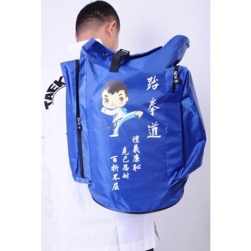 Taekwondo Bag Sports Fitness Equipment Backpack Child Training Waterproof Taekwondo Dobok Travel Gym Sport Equipment Bag