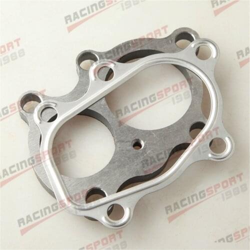 5 Bolt T4 Turbo Downpipe Discharge Flange Divorced Ports + Gasket