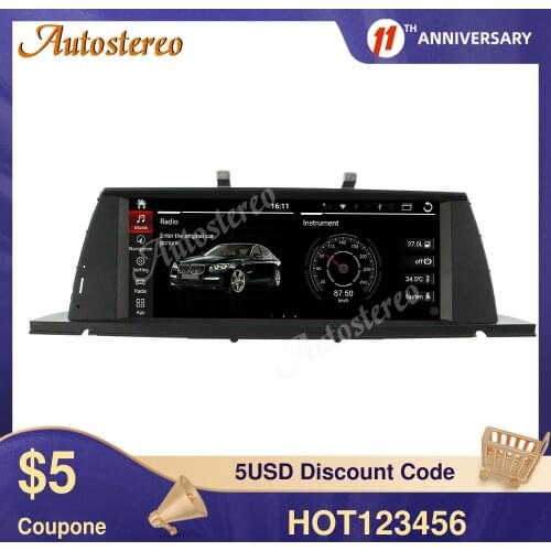 Android 10 8+128 For BMW 5 Series GT F07 5GT 2009-2018 Car Head Unit Multimedia Player GPS Navigation Stereo Radio Tape Recorder