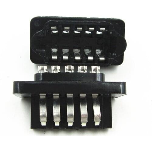 CA-10J/K Rectangle Plug Connector Aviation Plug Socket 10 Core Docking Connect Plug-in Unit