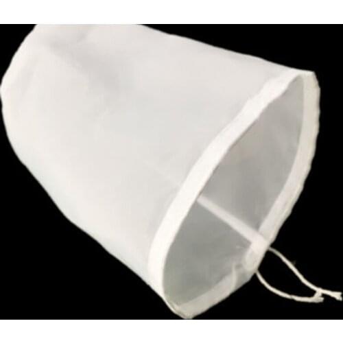 1 Piece Nut Food Grade Tea Milk Juice Wine Bucket Beer Filter Bag For Hop And Malt Filtering Reusable Kitchen Accessories