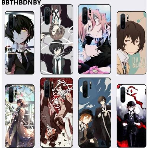 Anime Bungou Stray Dogs Phone Case For Huawei P9 P10 P20 P30 Pro Lite smart Mate 10 Lite 20 Y5 Y6 Y7 2018 2019