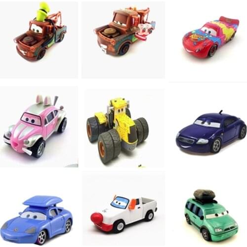 Disney Pixar Cars 3 2 1 Rare Diecast Cars 1:55 Rare Lightning Mcqueen Conductor Mater VintageCar Toys Xmas Gift For Kids