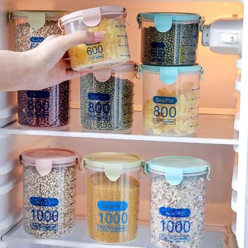 Refrigerator Sealed Fresh-Keeping Tank Food Storage Container Room Organizer Plastic Box Transparent Kitchen Accessories