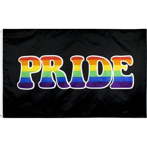 90 x 150cm Male rainbow Gay Flag colors rainbow Flags Polyester with Brass Grommets 3 X 5 Ft Vivid Color UV Fade Resistan