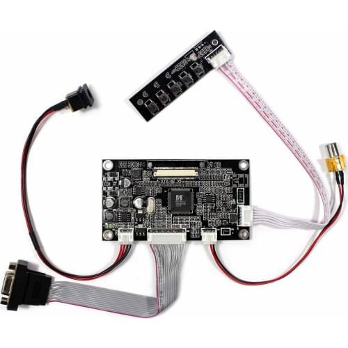 VGA+AV LCD Controller Board KYV-N2 V6 Work For 5inch 640X480 ZJ050NA-08C LCD Screen