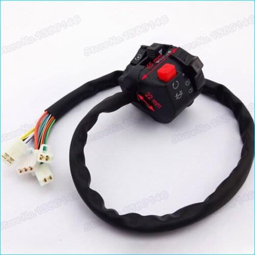 Handle Switch Control 4 functions without choke 11Wires ATV Quad Motorcycles Motocross