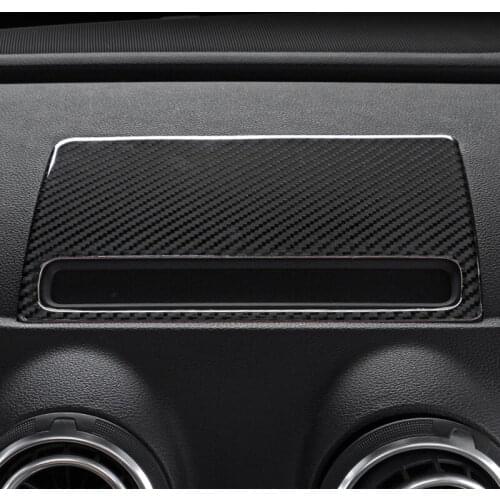 1PCS Carbon fiber decoration frame for automobile navigation panel for Audi A3