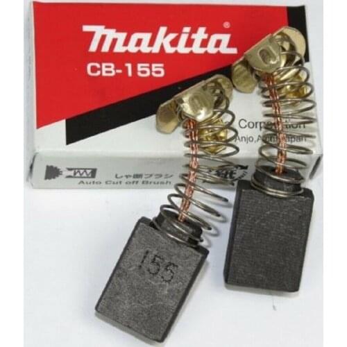 MAKITA CB-155 CB155 181048-2 Carbon Brushes for HR5001C HR5000K HR4500C HM1400 HM1300 HM102C HM1200K