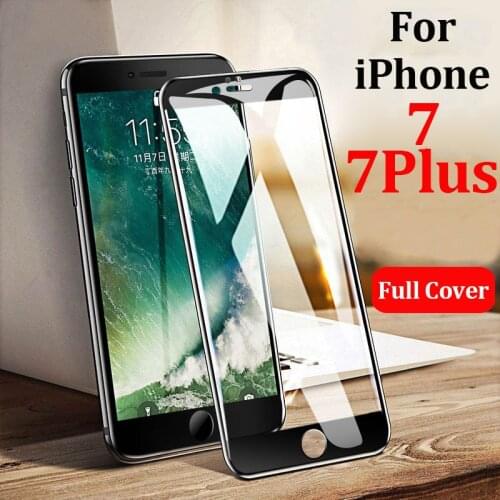 Protective glass for iPhone 7 plus screen protector ihome 7plus tempered armor aifon plus7 display ifone plas temp iphome aphone