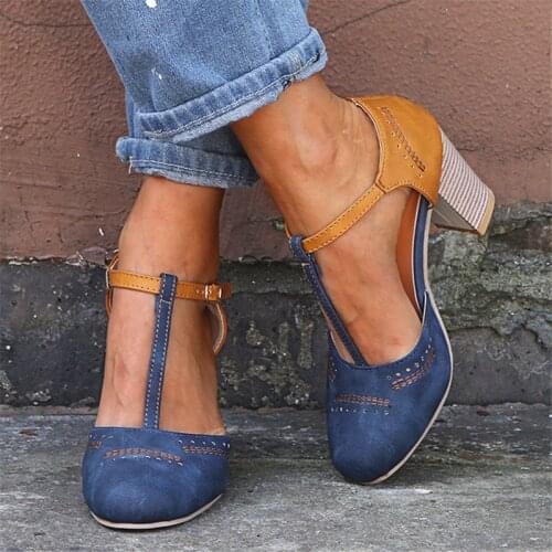 Women Summer sandals big size high heels Platform party shoes Elegant Pure Color Hight Heel Sandals