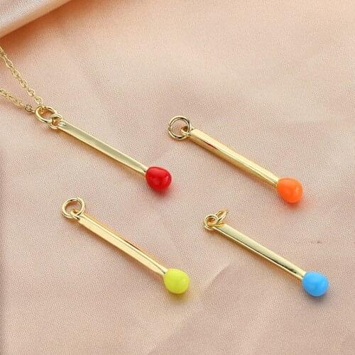 2021 New Simple Design Y-shaped Temperament Pendant Retro Personality Geometric Rectangular Necklace For Woman Gift