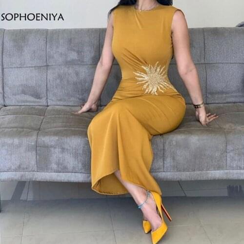 New Arrival Orange Evening dress 2021 Ankle length vestidos de festa Cheap evening gown abiye Evening dresses robe soiree dubai