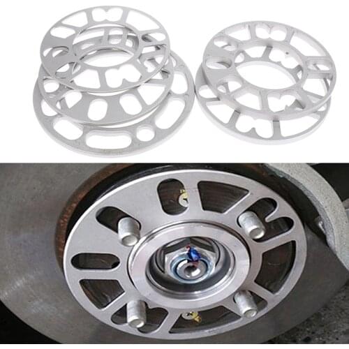 1PC Automobile Wheel Hub Modification 3mm 5mm 6mm 8mm 10mm Wheel Spacer Shims Plate Fit 4-5 Holes 6 Holes Available