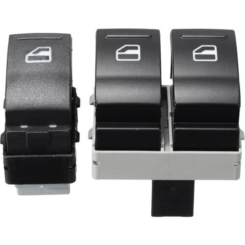 2pcs Electric Window Switch Passenger Driver Side for VW Transporter T5 T6