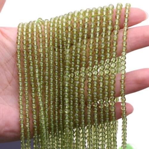 Natural Stone Beads Small Hole Beads 2 3 4 mm Section Loose Beads for Women Jewelry Making Necklace DIY Bracelet