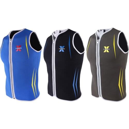 Wetsuits Top Premium Neoprene 3mm Wetsuit Vest for Scuba Diving Surfing SUP Sailing Kiteboarding Wakeboarding Kayaking Canoe
