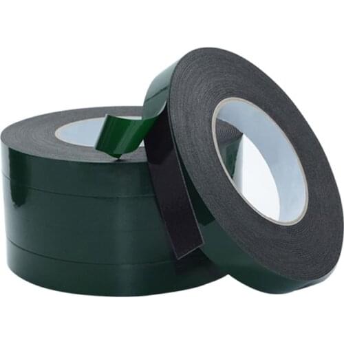 10m Double Sided Tape Strong Adhesive Black Foam Tape for Cell Phone Repair Gasket Screen PCB Dust Proof (1mm Thick)