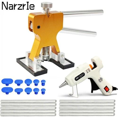 Car Paintless Dent Repair Kits Dent Repair Puller Removal Puller Tool with Glue Puller Tabs Removal Kits