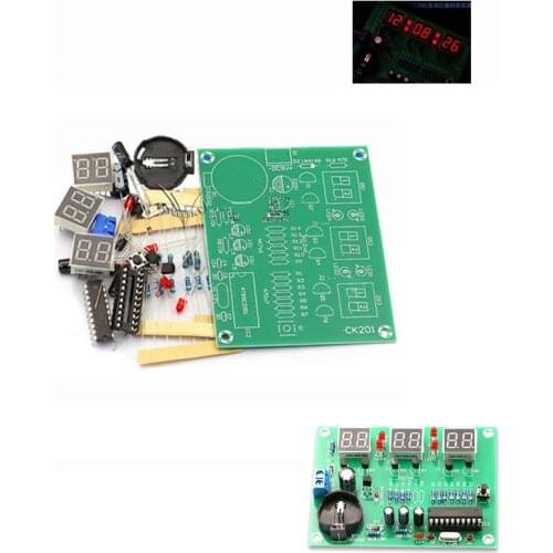DIY Kits W79E2051 not AT89C2051 Electronic Clock Digital Tube LED Display Suite Electronic Module Parts and Components