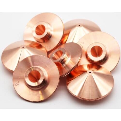 Laser cutting nozzle for Raytools AG laser cutting head nozzle single lasyer 1.0, 1.2, 1.5, 2.0, 2.5, 3.0, 3.5, 4.0mm