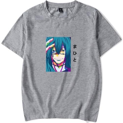 New Anime Jujutsu Kaisen Mahito Shirts Cartoon Design Short Sleeve T Shirt Tops Summer Plus Size Tees Shirts Dropship Clothing
