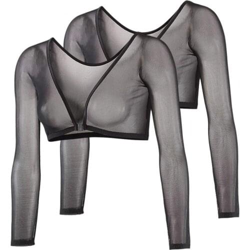 Maternity Women Clothing See-through T-shirt Top Mesh Shirt Blouse Bottoming Shirt Clothes For Pregnant Women Premama Daily Life