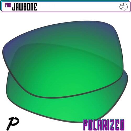 EZReplace Polarized Replacement Lenses for - Oakley Jawbone Sunglasses - Green P