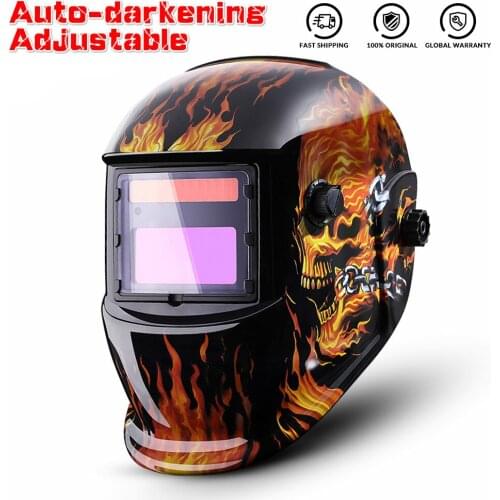 Auto-Darkening Adjustable Range Electric Welding Mask Welding Helmet Lens For Soldador Welding Machine