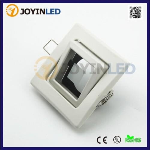 Led downlight trim ring fixture fittings frame White color led mr16 gu10 lamp frame