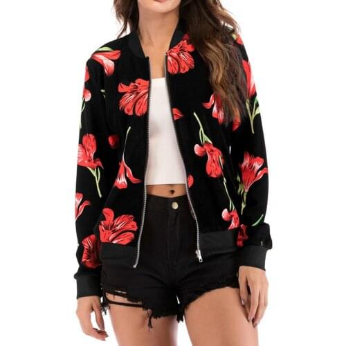 TECHOME Women's Bomber Jackets