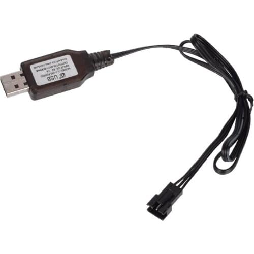 6.4v Charger Li-ion battery SM-3P RC Toys remote control toy SM3P portable USB Charger free shipping