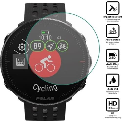 Tempered Glass Clear Protective Film Guard For Polar Vantage M2 Watch Sport Smartwatch Screen Protector Cover Protection