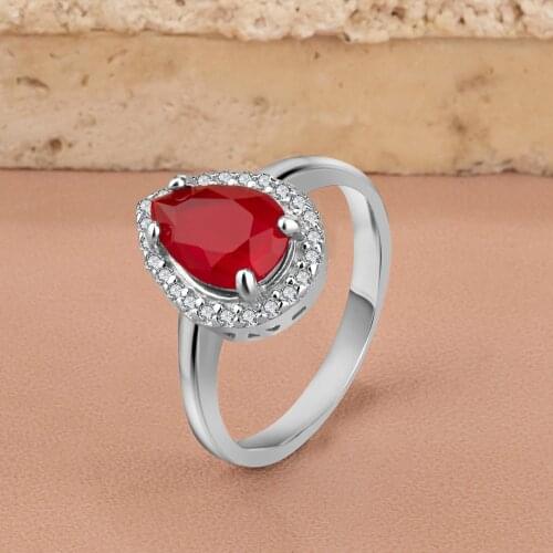Rings For Women 925 Sterling Silver Ring Zirkon Stone Women Jewelry High Quality Handmade