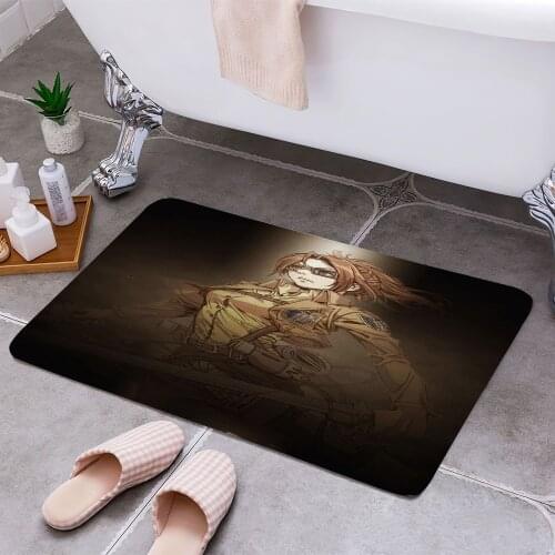 Zoe Hange Anti-slip Doormat Vacuuming Water Absorbing Kitchen Bedroon Bath Floor Mats Home Entrance Home Decora