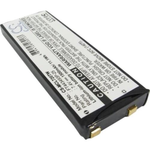 Cameron Sino 1500mAh battery for COBRA CXR900 30-Mile Radio with Weather CXR920 LI7000 103-1500-1 COM-FT443493P