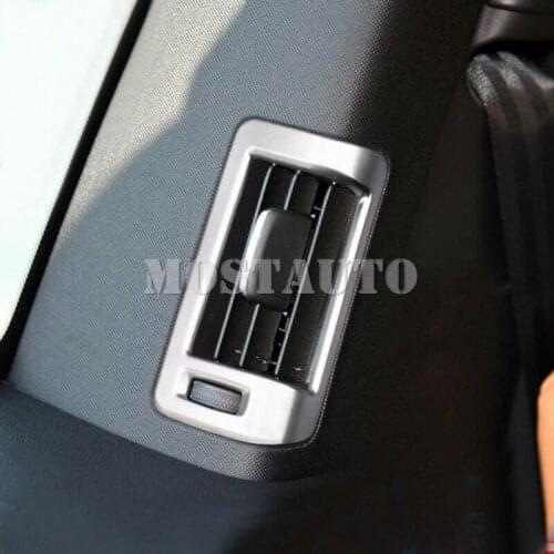 For Volvo XC90 2015-2018 Accessories ABS Rear Back Air Vent Outlet Cover Trim 4pcs Car Accessories Interior Car Decor Car Trim