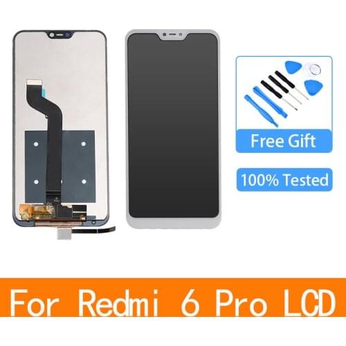 5.84 inch Display For Xiaomi Mi A2 Lite Display Touch Screen Digitizer Replacement For Xiaomi Redmi 6 Pro LCD Mi A2 Lite LCD