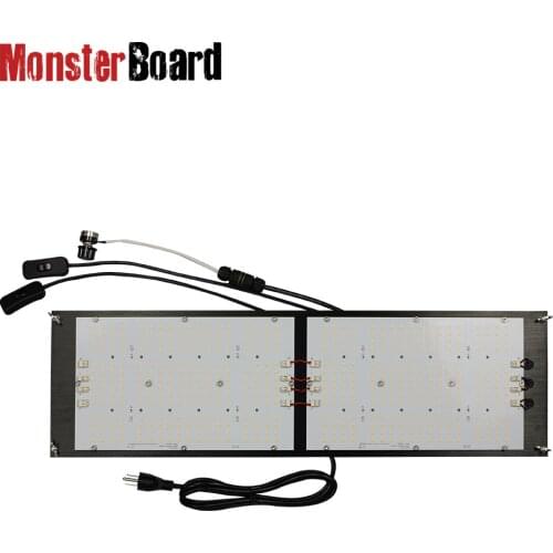 Geeklight 240W Samsung LM301h mix cree red light 660nm grow led monster board led grow light for seeding and flowering