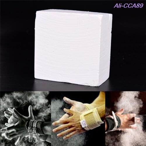 Gym Sports Anti-Slip Gymnastic Weight Lifting Powder Magnesium Carbonate Chalk Climbing block barbell