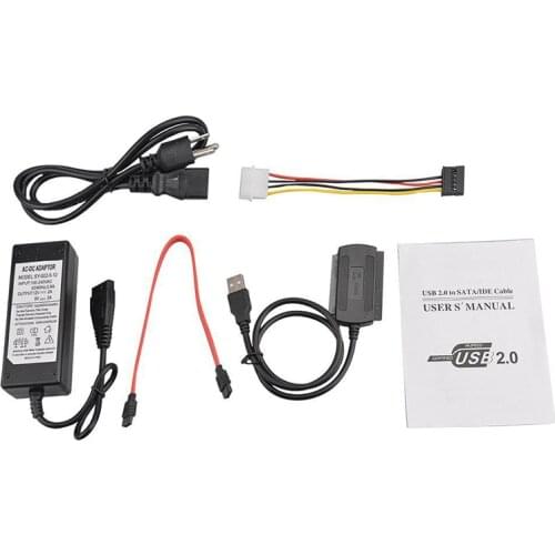 USB2.0 To SATA/PATA/IDE Drive To USB 2.0 Adapter Converter Cable For 2.5/3.5 Hard Drive FE for Hard Drive Disk