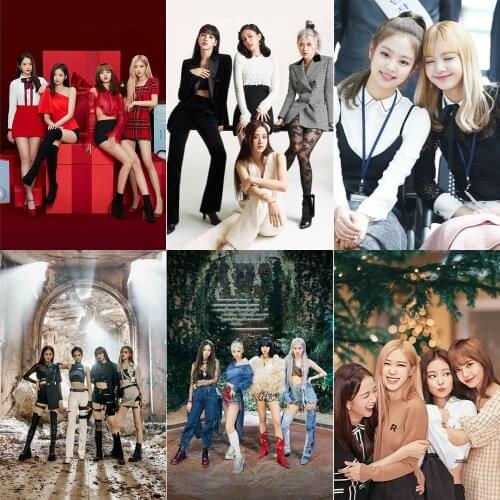 Canvas Painting LISA Kim Ji Ni Jennie Park Chae Young Kim Ji Soo Wall Art Nordic Poster and Print Pictures Living Home Decor