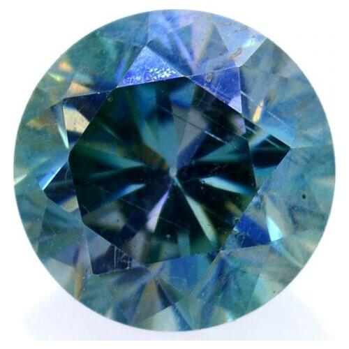 0,79ct Moissanite Round Cut
