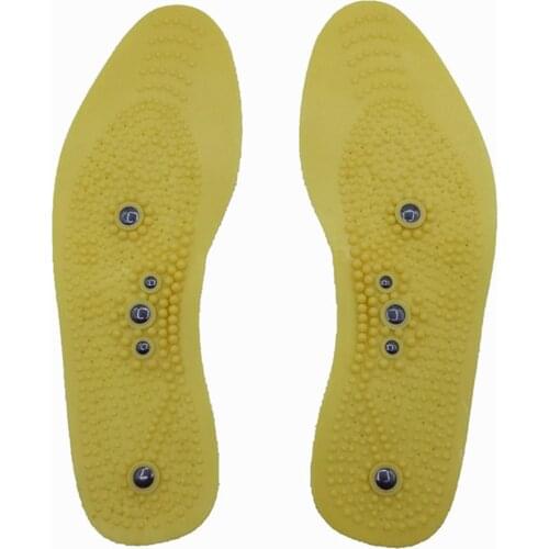 Magnetic Insoles Slimming Therapy for Weight Loss Massage Foot Care Shoes Mat Pad Brown Insole Wholesale Dropshipping Soles