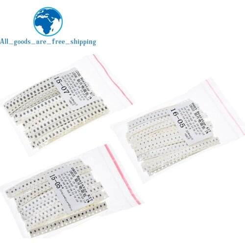 TZT 0603 0805 1206 SMD Resistor Kit Assorted Kit 1ohm-1M ohm 1% 33valuesX 20pcs=660pcs Sample Kit